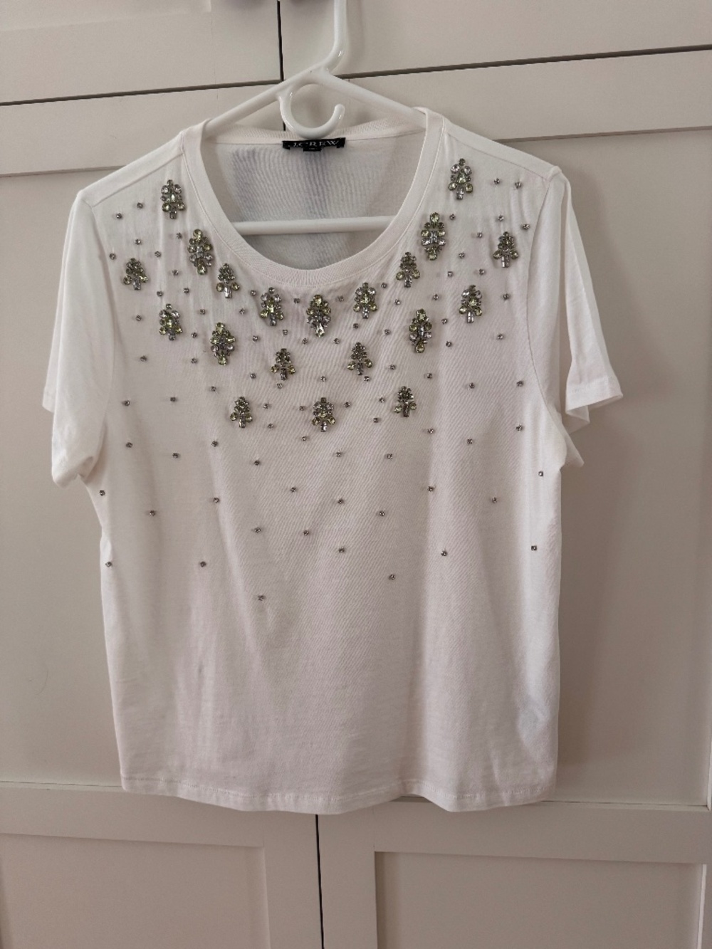 JCrew Bejeweled T-Shirt
